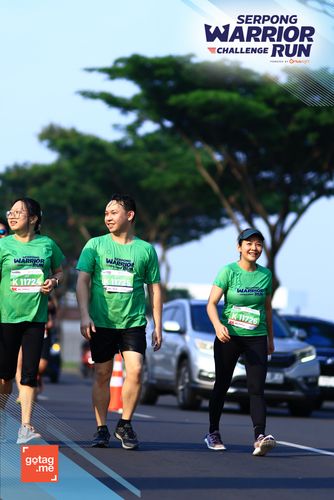 Race photo from SERPONG WARRIOR CHALLENGE RUN