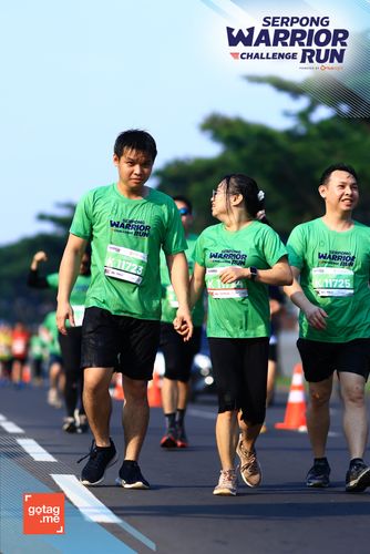 Race photo from SERPONG WARRIOR CHALLENGE RUN