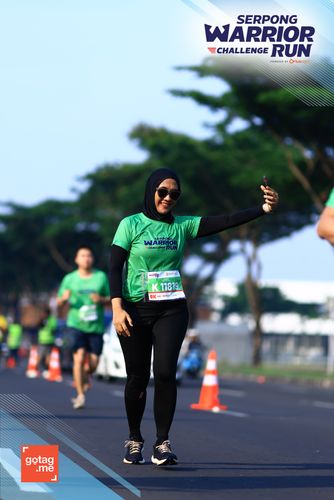 Race photo from SERPONG WARRIOR CHALLENGE RUN