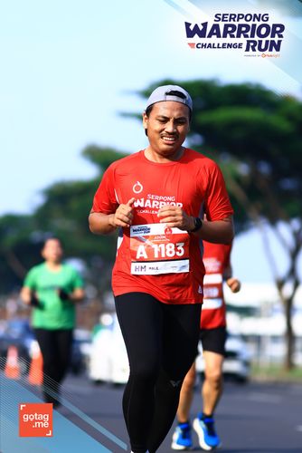 Race photo from SERPONG WARRIOR CHALLENGE RUN