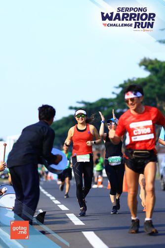 Race photo from SERPONG WARRIOR CHALLENGE RUN