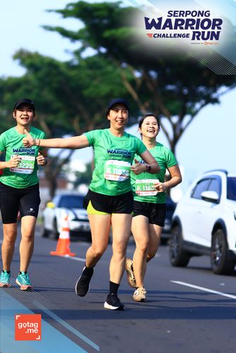 Race photo from SERPONG WARRIOR CHALLENGE RUN