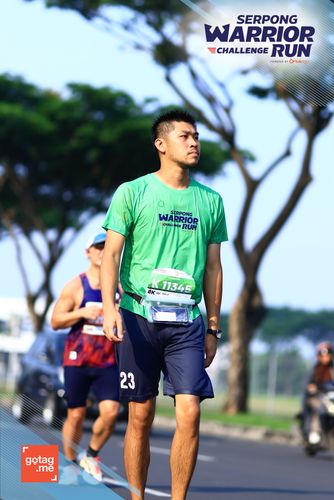 Race photo from SERPONG WARRIOR CHALLENGE RUN