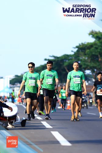 Race photo from SERPONG WARRIOR CHALLENGE RUN