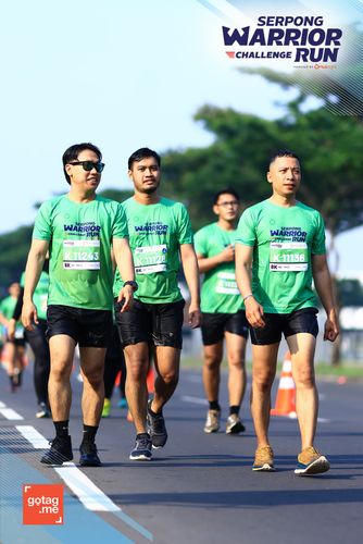 Race photo from SERPONG WARRIOR CHALLENGE RUN