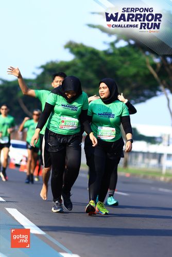 Race photo from SERPONG WARRIOR CHALLENGE RUN