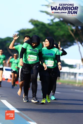Race photo from SERPONG WARRIOR CHALLENGE RUN