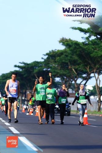 Race photo from SERPONG WARRIOR CHALLENGE RUN