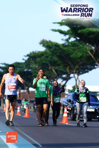 Race photo from SERPONG WARRIOR CHALLENGE RUN