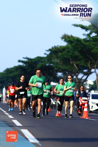 Race photo from SERPONG WARRIOR CHALLENGE RUN