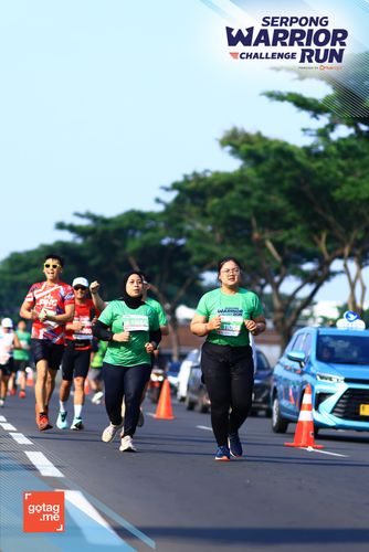 Race photo from SERPONG WARRIOR CHALLENGE RUN