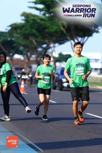 Race photo from SERPONG WARRIOR CHALLENGE RUN