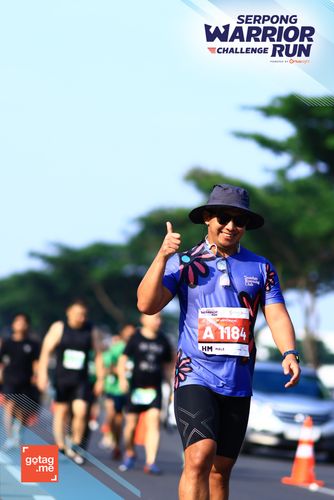 Race photo from SERPONG WARRIOR CHALLENGE RUN