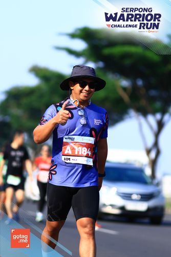 Race photo from SERPONG WARRIOR CHALLENGE RUN