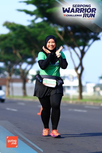 Race photo from SERPONG WARRIOR CHALLENGE RUN