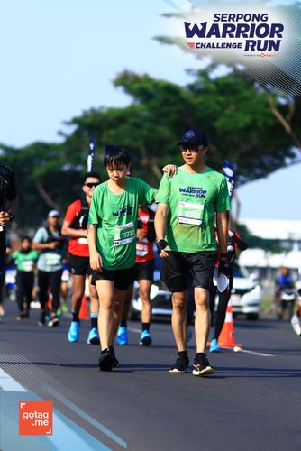 Race photo from SERPONG WARRIOR CHALLENGE RUN