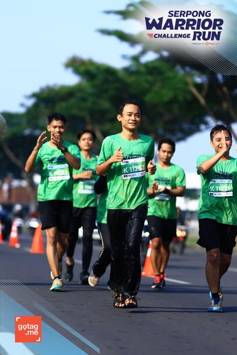 Race photo from SERPONG WARRIOR CHALLENGE RUN