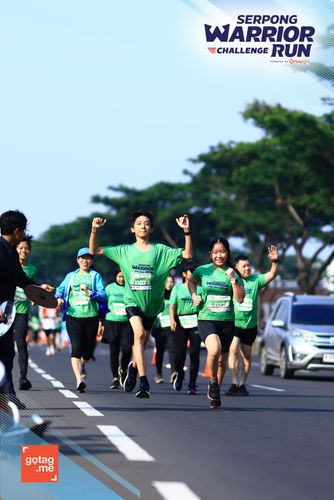 Race photo from SERPONG WARRIOR CHALLENGE RUN