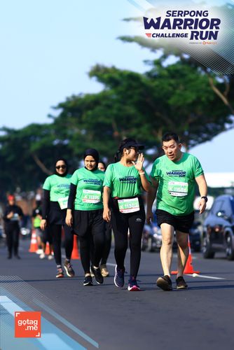Race photo from SERPONG WARRIOR CHALLENGE RUN