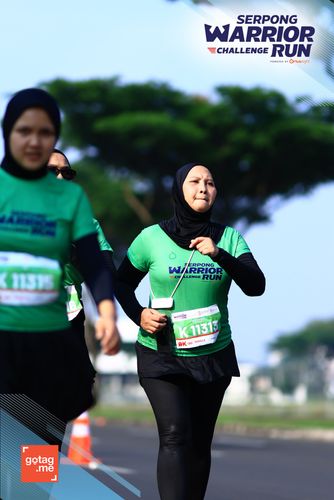 Race photo from SERPONG WARRIOR CHALLENGE RUN