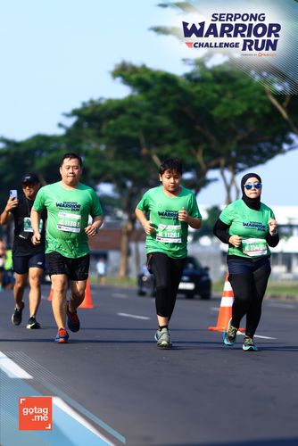 Race photo from SERPONG WARRIOR CHALLENGE RUN