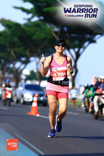 Race photo from SERPONG WARRIOR CHALLENGE RUN