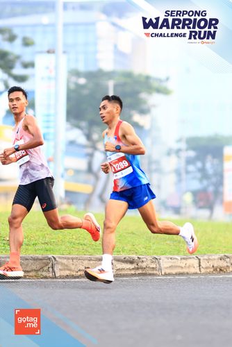 Race photo from SERPONG WARRIOR CHALLENGE RUN