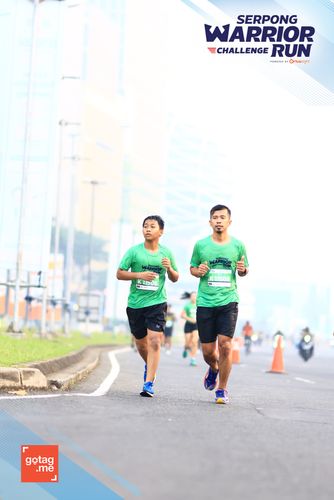 Race photo from SERPONG WARRIOR CHALLENGE RUN