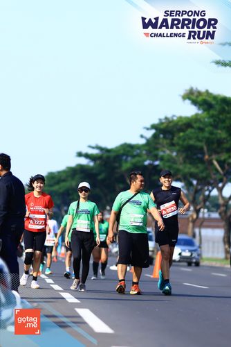 Race photo from SERPONG WARRIOR CHALLENGE RUN