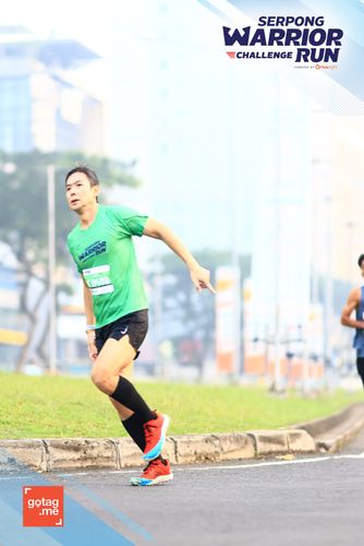 Race photo from SERPONG WARRIOR CHALLENGE RUN