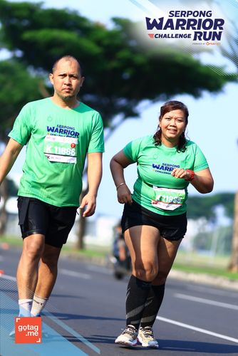 Race photo from SERPONG WARRIOR CHALLENGE RUN