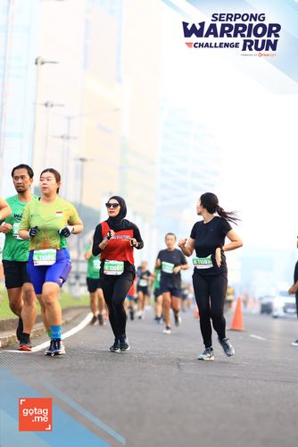 Race photo from SERPONG WARRIOR CHALLENGE RUN