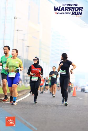 Race photo from SERPONG WARRIOR CHALLENGE RUN