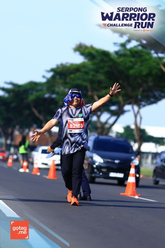 Race photo from SERPONG WARRIOR CHALLENGE RUN