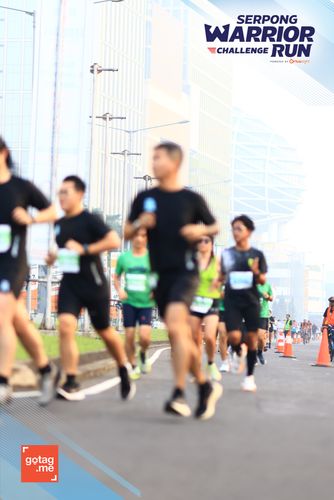 Race photo from SERPONG WARRIOR CHALLENGE RUN