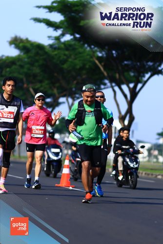 Race photo from SERPONG WARRIOR CHALLENGE RUN