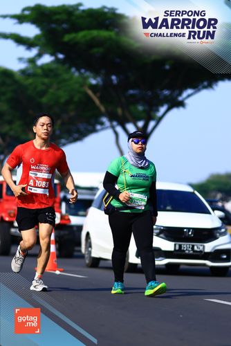 Race photo from SERPONG WARRIOR CHALLENGE RUN