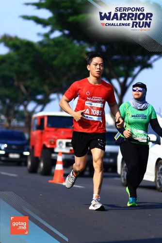 Race photo from SERPONG WARRIOR CHALLENGE RUN