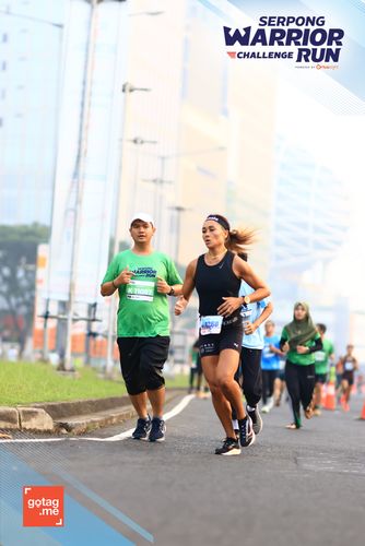 Race photo from SERPONG WARRIOR CHALLENGE RUN