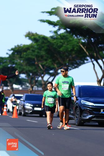 Race photo from SERPONG WARRIOR CHALLENGE RUN