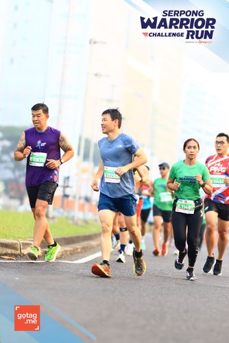 Race photo from SERPONG WARRIOR CHALLENGE RUN