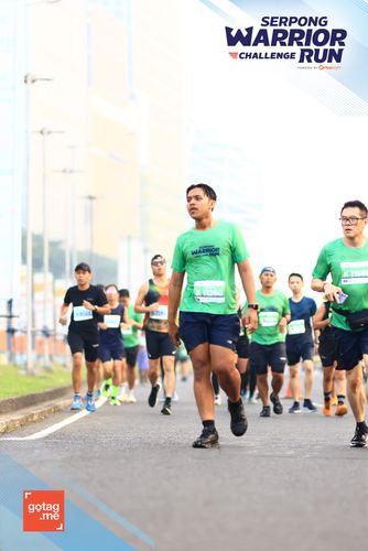 Race photo from SERPONG WARRIOR CHALLENGE RUN