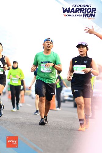 Race photo from SERPONG WARRIOR CHALLENGE RUN