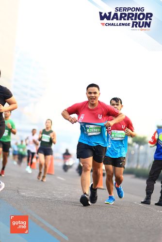 Race photo from SERPONG WARRIOR CHALLENGE RUN