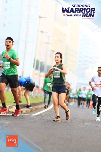 Race photo from SERPONG WARRIOR CHALLENGE RUN