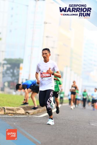 Race photo from SERPONG WARRIOR CHALLENGE RUN