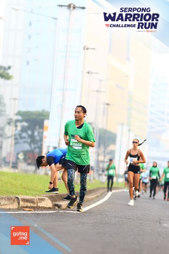 Race photo from SERPONG WARRIOR CHALLENGE RUN