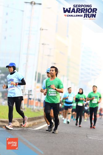 Race photo from SERPONG WARRIOR CHALLENGE RUN