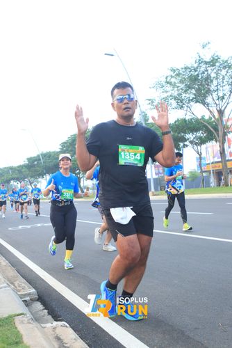 Race photo from ISOPlus Run 2024 Jakarta