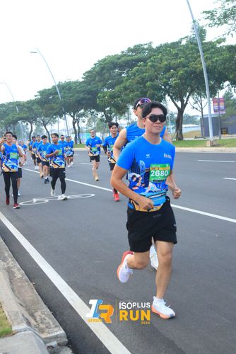 Race photo from ISOPlus Run 2024 Jakarta